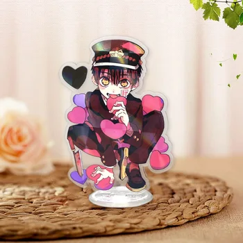 

Anime Toilet-Bound Hanako-kun Figure Keychain Cute Cartoon Cosplay Acrylic Desk Stand Figure Model For Kids Gifts