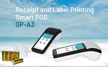 

3G/4G/WIFI Bluetooth Smart Payment Android Point of Sale with Label Printer Portable Terminal POS A3