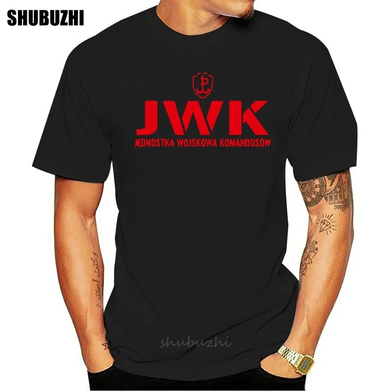 Летняя модная футболка для подростков новинка польские спецназ JWK джедношка