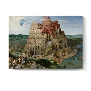 1 Tower of Babel Pieter Brueghel The Elder Classic HD Canvas Painting Print On Canvas, Wall Pictures For Living Room, Home Decor - Цвет: 1