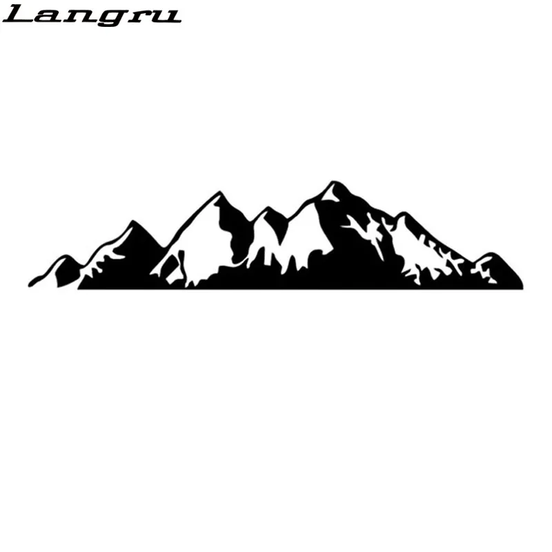 Langru 18 6 см * 4 5 чтобы быть впитываемой горой слишком красивая графика Виниловая