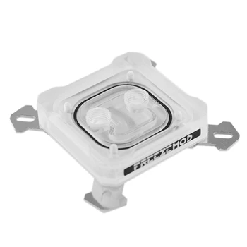

FREEZEMOD PK5E Computer CPU Water Cooling Block for LGA 1151 115X 2011 5V 3Pin RGB Light Copper Base Plate