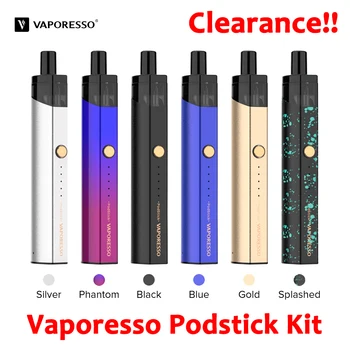 

Clearance Vaporesso PodStick Pod Kit 900mAh Built in Battery With 2ml Cartridge Vape Tank 900mah Mod Flavor VS Renova Zero Pod
