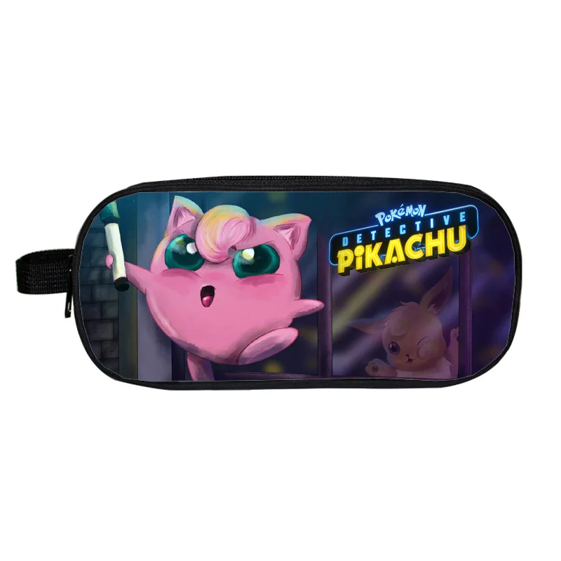Студенческий карандаш Pokemon Pikachu Большой Вместительный креативный детский чехол-карандаш
