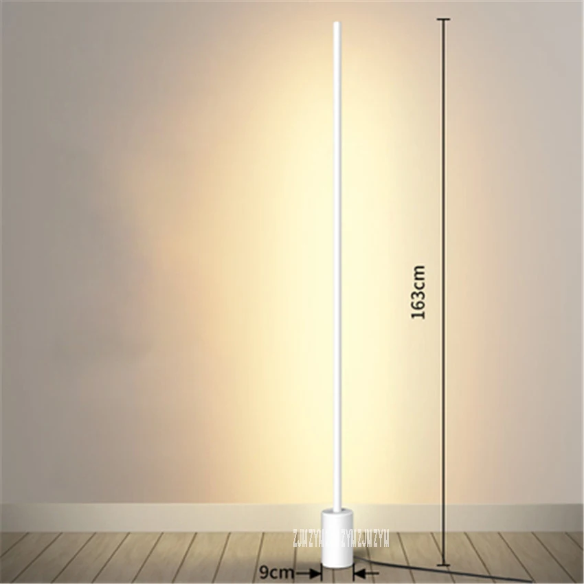 warm light 81122 Тип педали прикроватная Вертикальная стандартная лампа для спальни гостиная диван чайный столик светодиодный пульт дистанционного управления Напольная Лампа 110-220 В 16 Вт - Цвет абажура: warm light