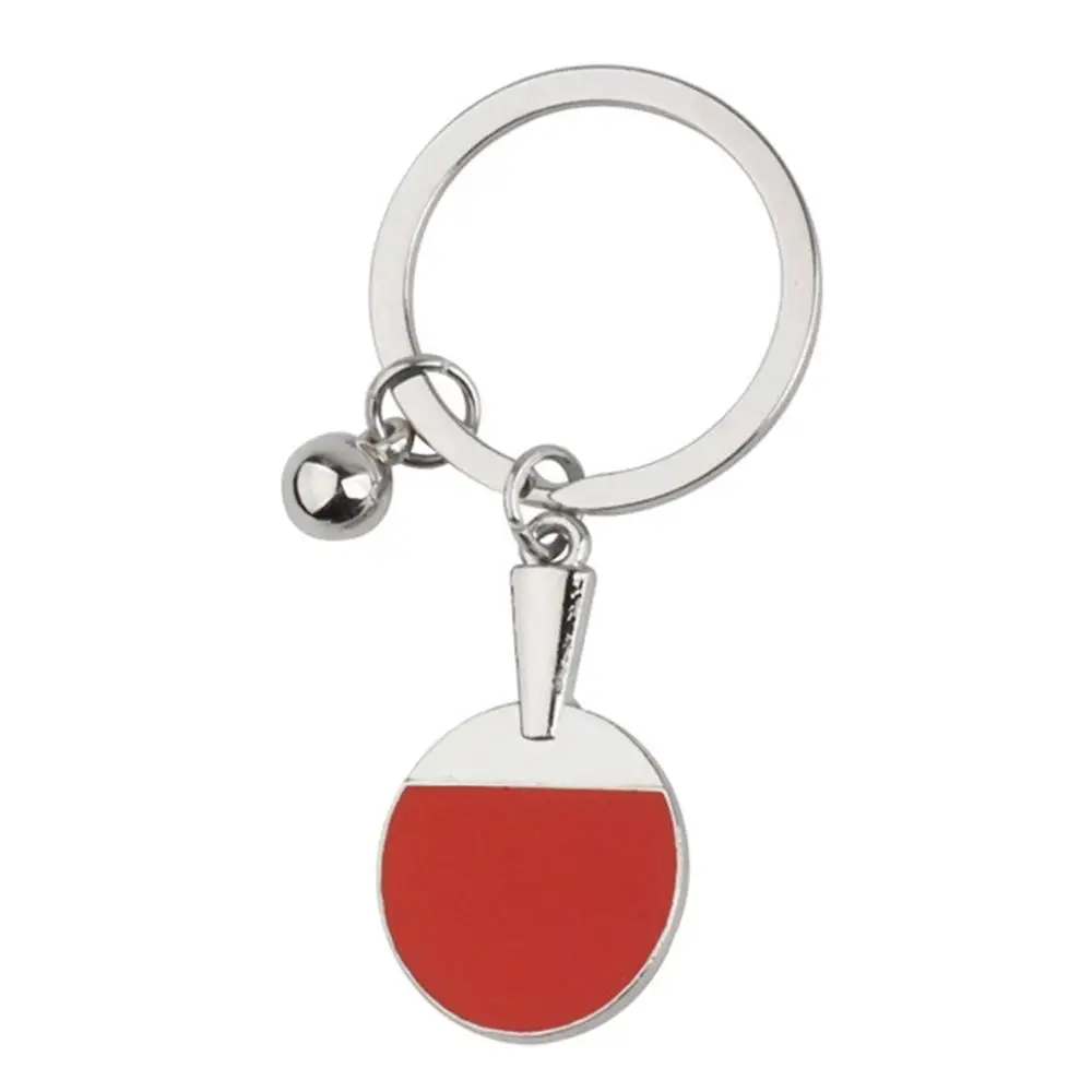 1PCS Mini Key Chain Cute Fashion Table Tennis Keychain Sport Ball KeyChain Car Bike Keyring Souvenir Gift