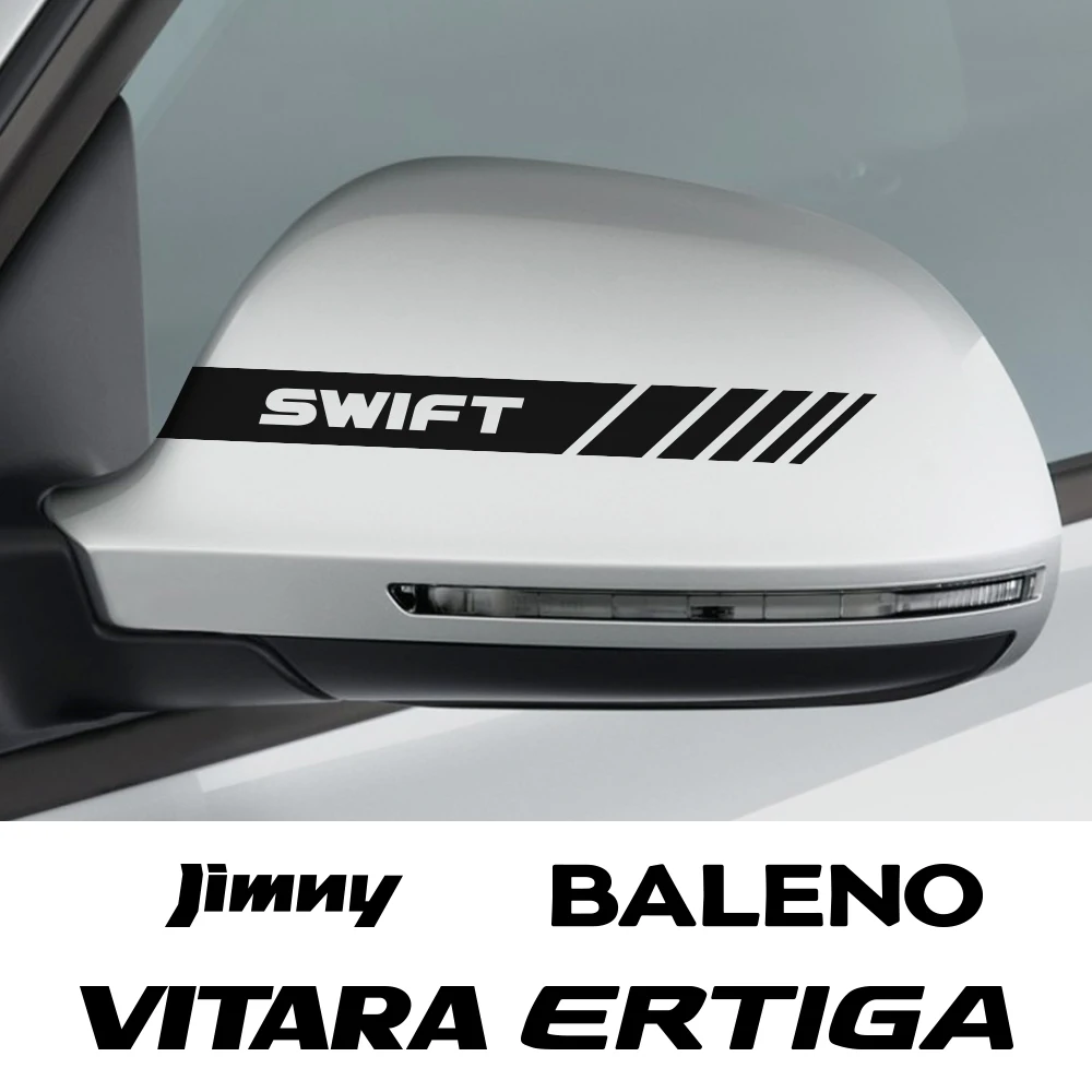 Накладка на зеркало заднего вида автомобиля наклейки для Suzuki Alto Baleno Celerio Ciaz Equator