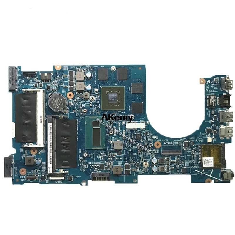 CN-02D5TK 2D5TK для Dell Inspiron 7737 Материнская плата ноутбука DOH70 12309-1 ПРБ F53D4 REV A00 I5-4200U материнская плата протестирована