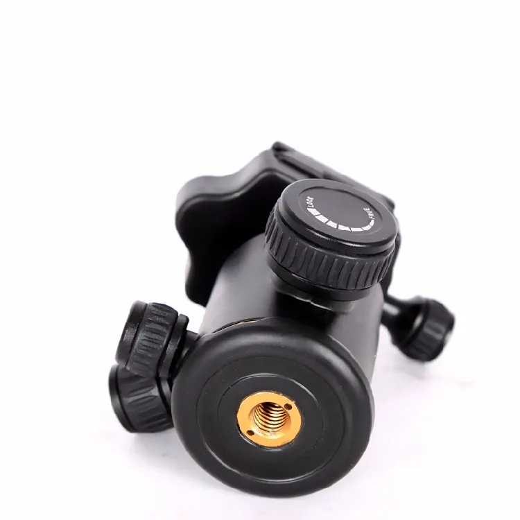 QZSD-Q666 Lightweight Portable Professional Travel Camera Tripod Monopod aluminum Ball Head Compact For Digital SLR DSLR Camera