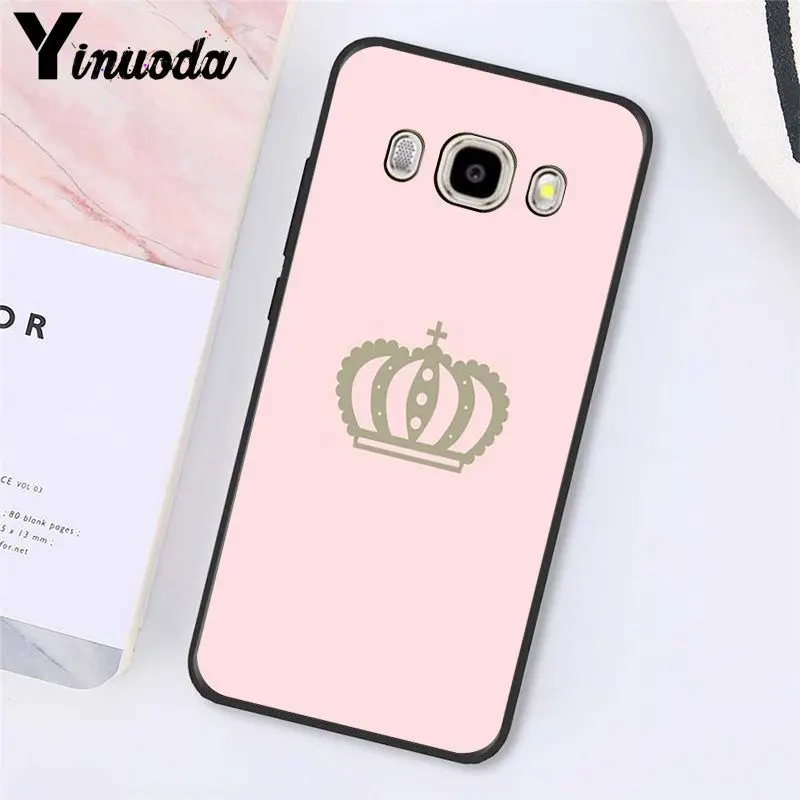 Cartoon Crown King and Queen  