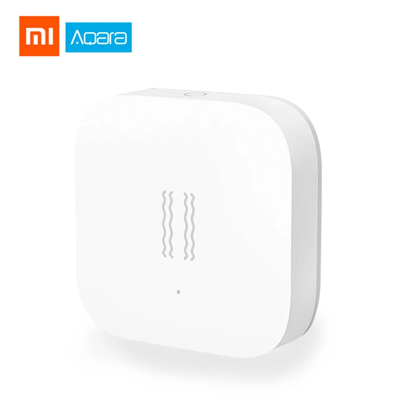 1pcs Shock sensor Xiaomi Aqara Zigbee Shock sensor Mijia Aqara, умный датчик движения, датчик вибрации, сигнализация, монитор, умный датчик Aqara, приложение MiHome - Цвет: 1pcs Shock sensor