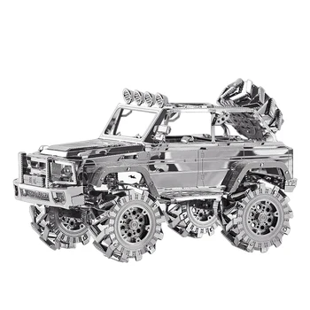 

Off-Road Vehicle Model Kits DIY 3D Metal Puzzles Assemble Jigsaw Toy Brain Teaser Learning Educational Games Toy Children Jigsaw