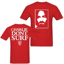 Doble lado Charles Manson Charlie no Surf como usado Axl Rose 90S Vintage camiseta de los hombres y las mujeres de gran tamaño S-Xxxl camisetas Unisex