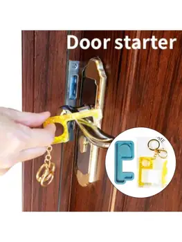 

Crafts Crystal Epoxy Resin Mold Hook Touch Keychain Door Opener Silicone Mould Q81D