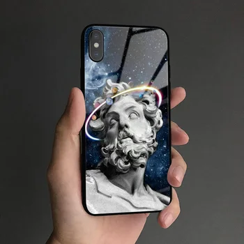 

VIP only Greek god statue glossy case For Apple iPhone