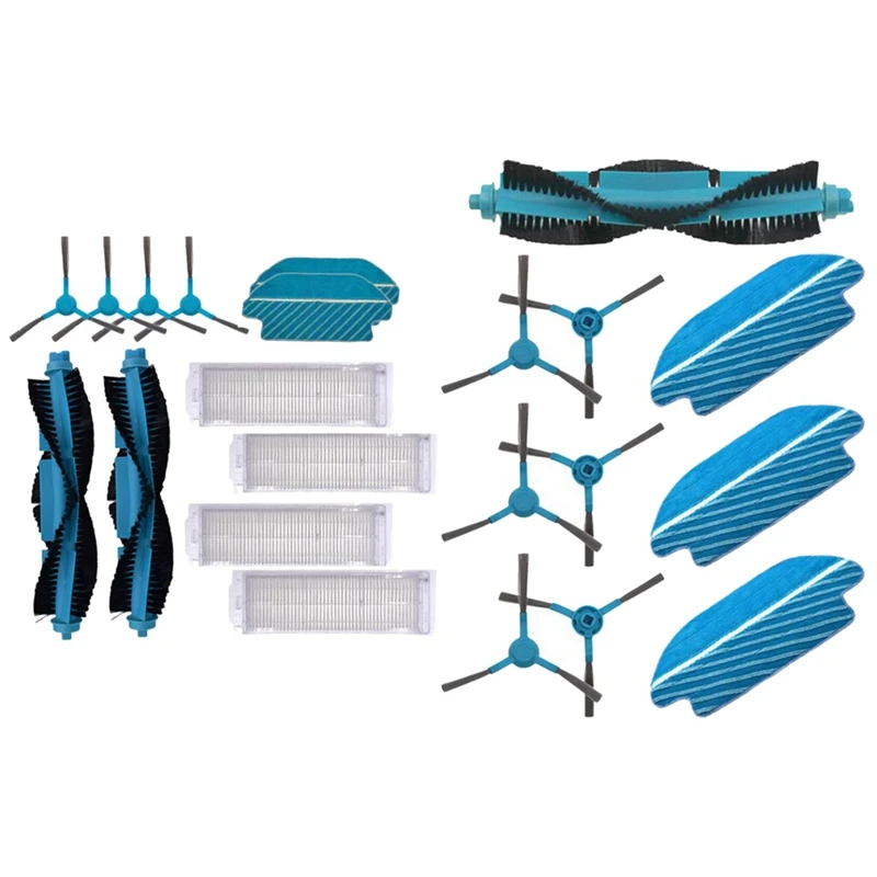 

the Roller Brush HEPA Filter of the Side Brush Mop Pad with Side Brush Mop Pad Roller Brush HEPA Filter