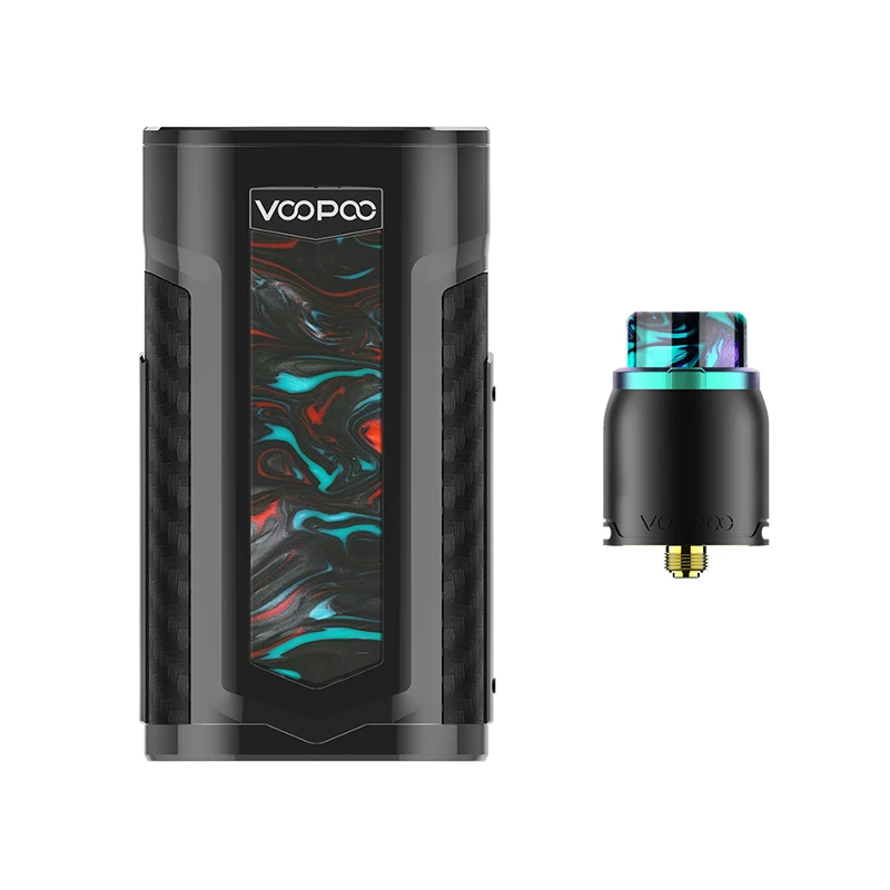 P-Purple Jade 217 Вт VOOPOO X217 TC мод коробка Электронная сигарета Vape W/RDA атомайзер ген. Вентилятор чип подходит 20700/18650 батарея TFT ips HD экран - Цвет: P-Purple Jade