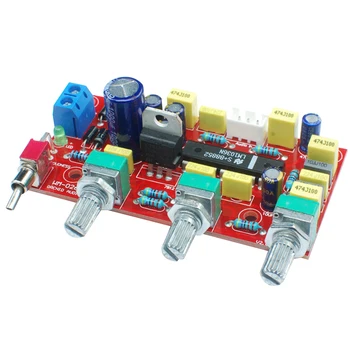 

LM1036 Module Tone Board Kit DIY Bass Amplifier Enthusiast Accessories Anti Noise Volume Control Audio Treble HIFI Preamp Home