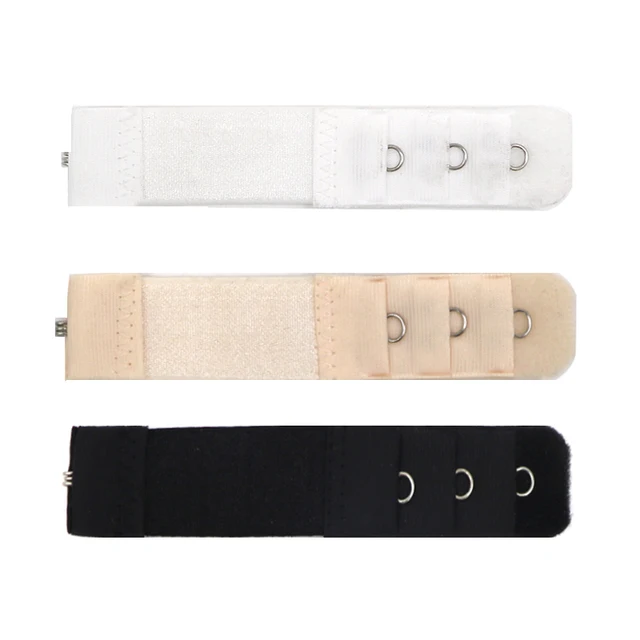 Elastic Bra Extender Clip Clasp Buckle Adjustable Back Belt Buckle Ladies  Women Underwear Accessories Soft Bra