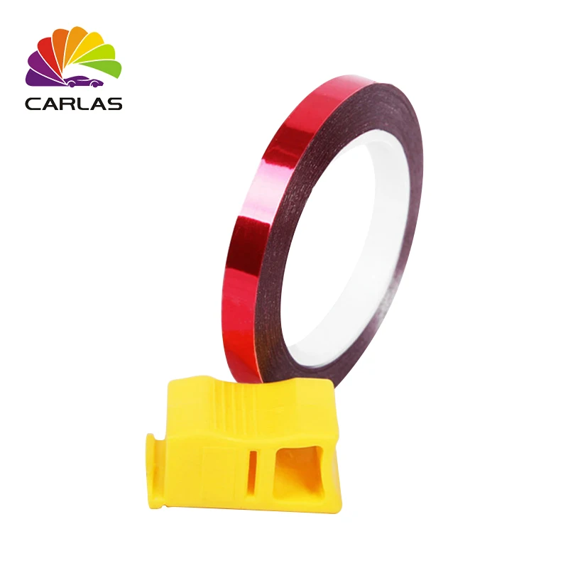 Pegatinas de seguridad para coche, conjunto de borde de rueda de motocicleta, pegatina de advertencia, sin reflejos, 0,65 cm x 7M