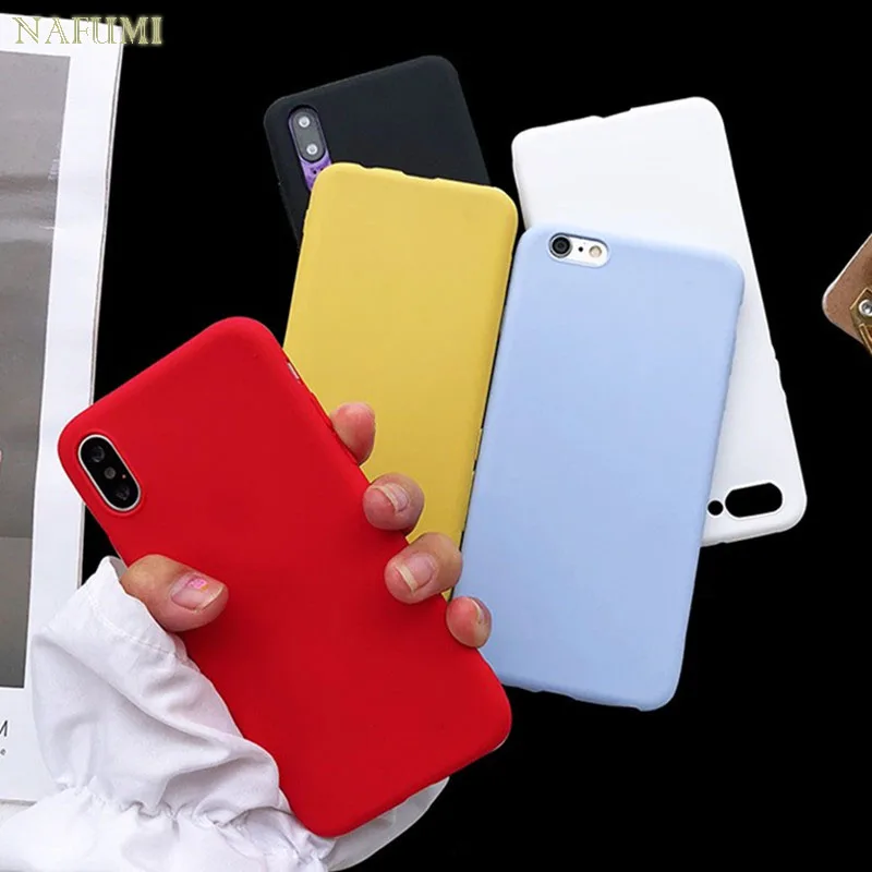 

Candy Color Matte Silicone TPU Cases For Samsung Galaxy S9 S8 J3 J4 J5 J6 J7 J8 A3 A5 A6 A7 A8 A9 2017 Plus 2018 A750 Cover Capa