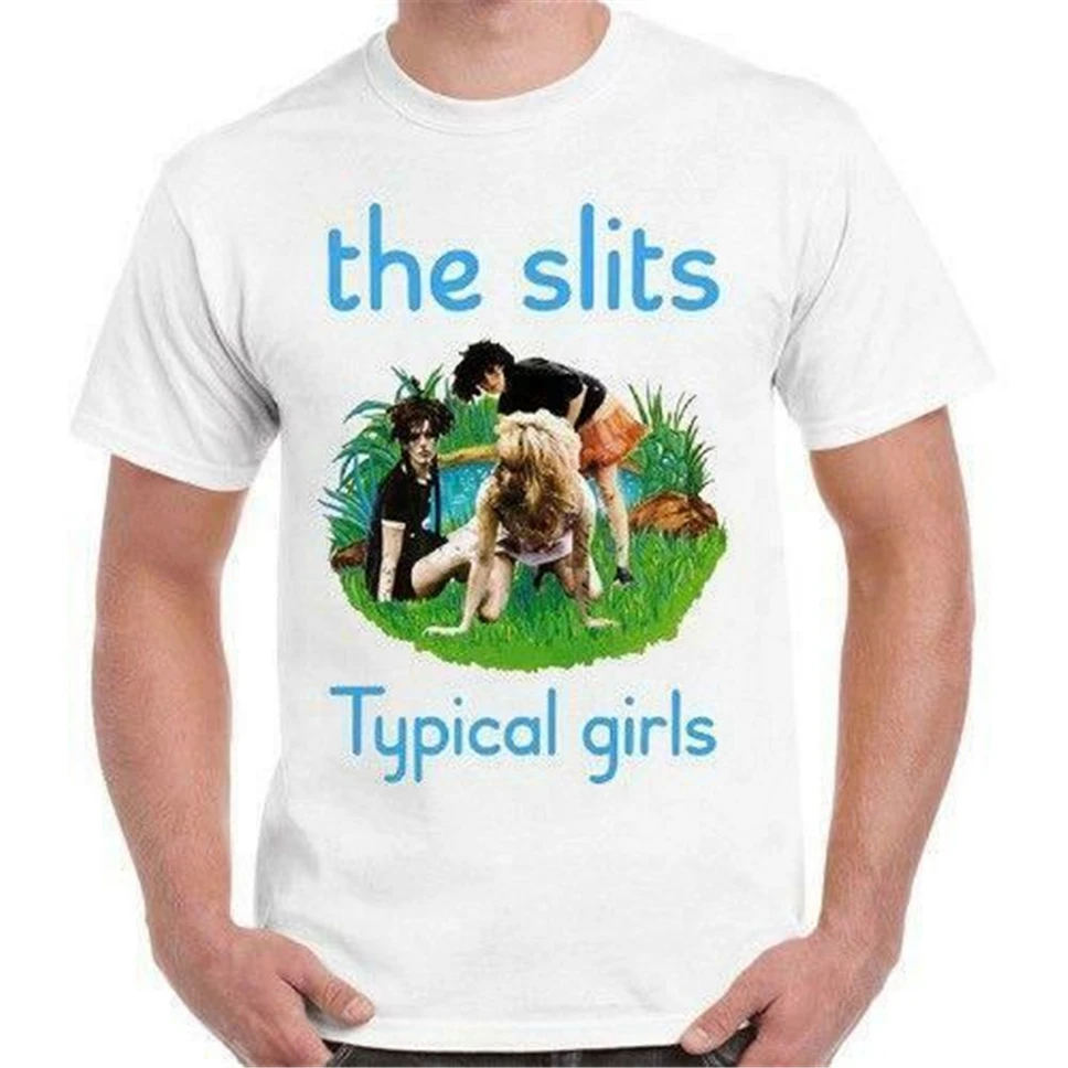 New The Slits Typical Girls Post Punk Retro T Shirt 330 Usa Size Em1 Oversized Tee | Мужская одежда