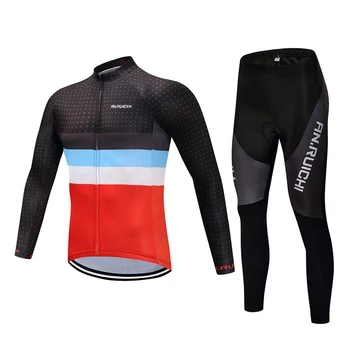 

2020 NEW Cycling Clothes Men's Jersey Suit Sport Riding Bike MTB Clothing Bib Pants Sets Ropa Ciclismo Jersey de ciclismo