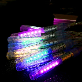 

New Year Outdoor Meteor Shower Rain Tubes LED String Lights Waterproof For Christmas Wedding Party Decoration Light Meteor Lamp