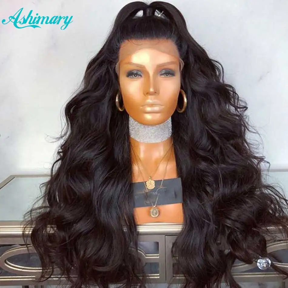 Ashimary 4x4/6x6/5x5 HD Lace Closure Wig Human Hair Body Wave 13X4/13X6 Lace Wigs for Black Women 360 Lace Front Human Hair Wig