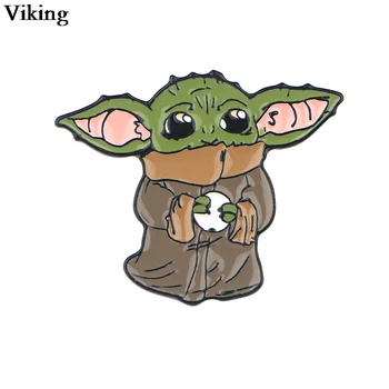 

20pcs/lot Cartoon Monster Badges Metal Pins Brooches Lapel Pin Tie Pins Handbag Badge Enamel Brooch for Backpacks Hat G0822
