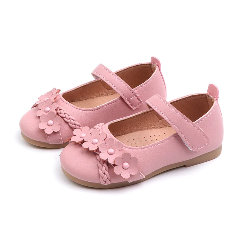 

Spring 2020 Baby Girl Floral Sandals Sneaker Toddler Children Pricness Casual Single Shoes Pu Shoes For Girls Boy Dress Shoes