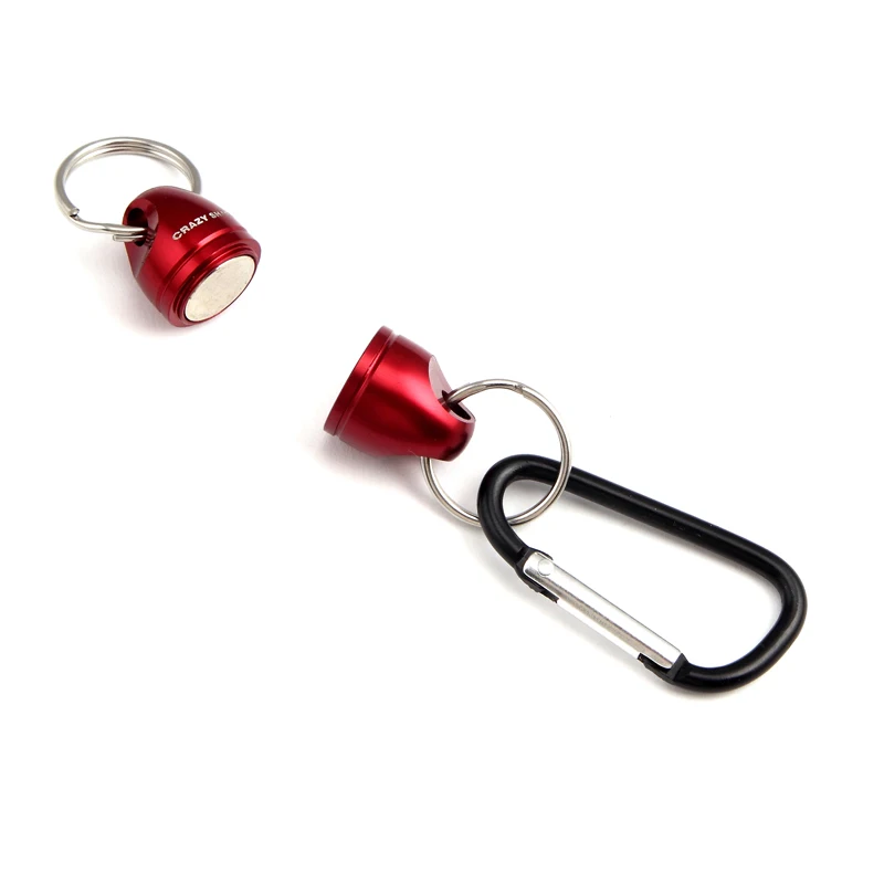 CRAZY SHARK Magnetic Net Release Aluminum Shell for Fly Fishing
