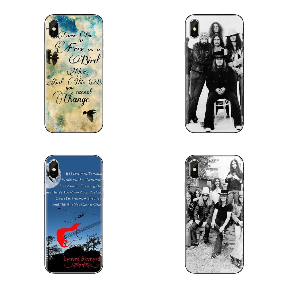 Для iPod Touch Apple iPhone 4 4s 5 5S SE 5C 6 6S 7 8 X XR XS Plus MAX прозрачный мягкий чехол Чехлы Lynyrd Skynyrd US
