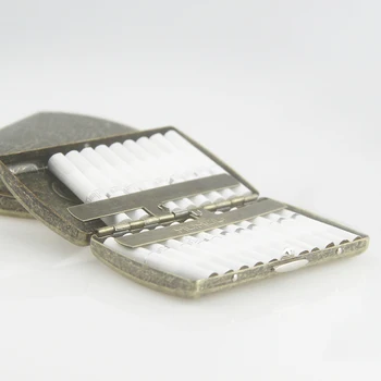 

Metal Cigarette Holder Pocket Box Storage Container For IQOS Vaporizer Mini Cigarette Holder Case