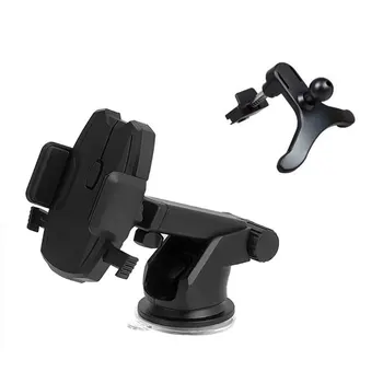 

2019 New Universal Car Phone Holder Dashboard Windshield Suction Cell Phone Mount Hands Free Cradle