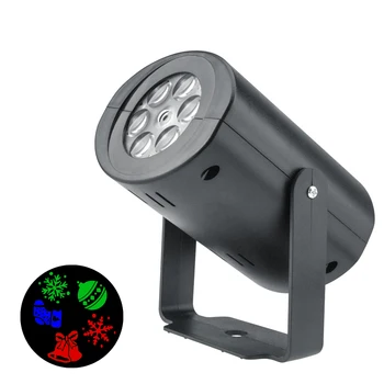 

AC85V-265V LED 12 Patterns Projector Light RGB Effect Stage Atmosphere Lamp for Christmas Holiday Party Home Decor Decoration
