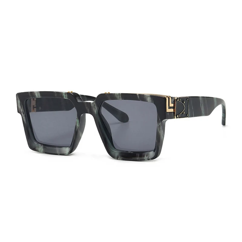  NULOOQ Retro Millionaire Sunglasses for Women Men