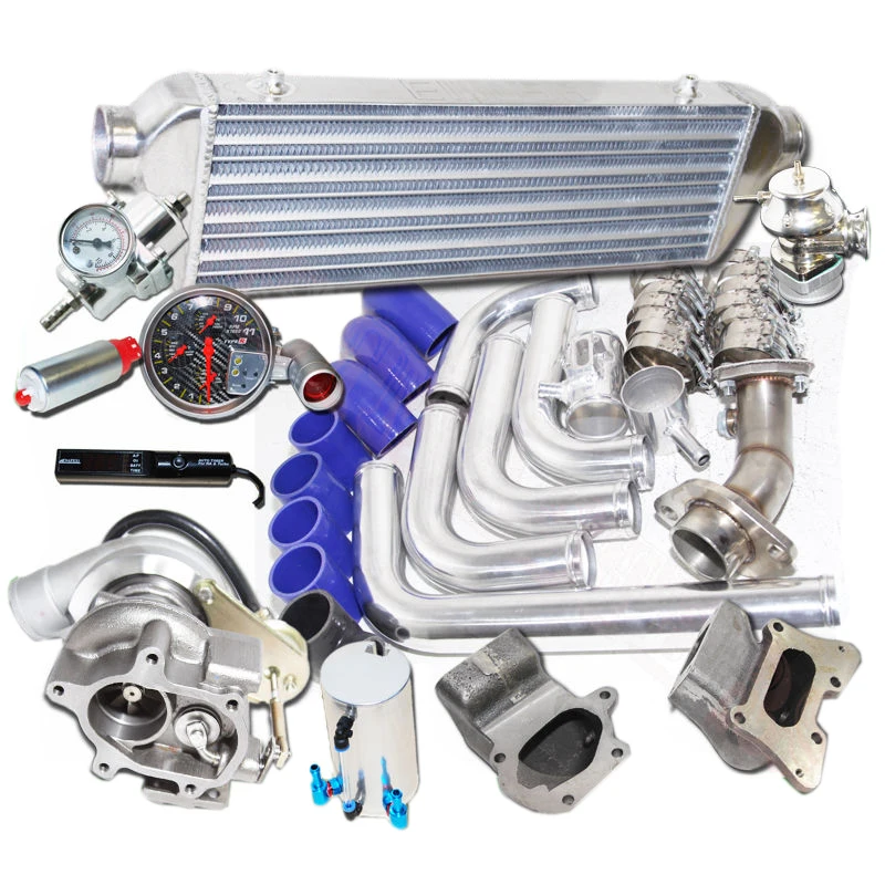 Turbo Kits TB25 Bolt on Turbo+Downpipe+Manifold Kits for Honda 0611