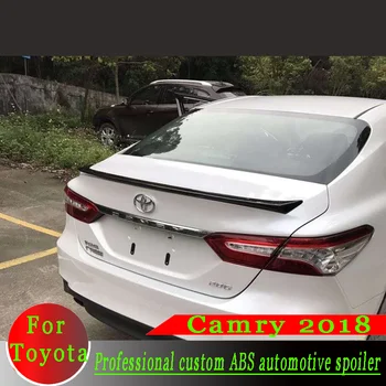 

New Camry 2018 thick ABS material spoiler for Toyota Camry black or white or primer DIY color car rear spoiler beautification