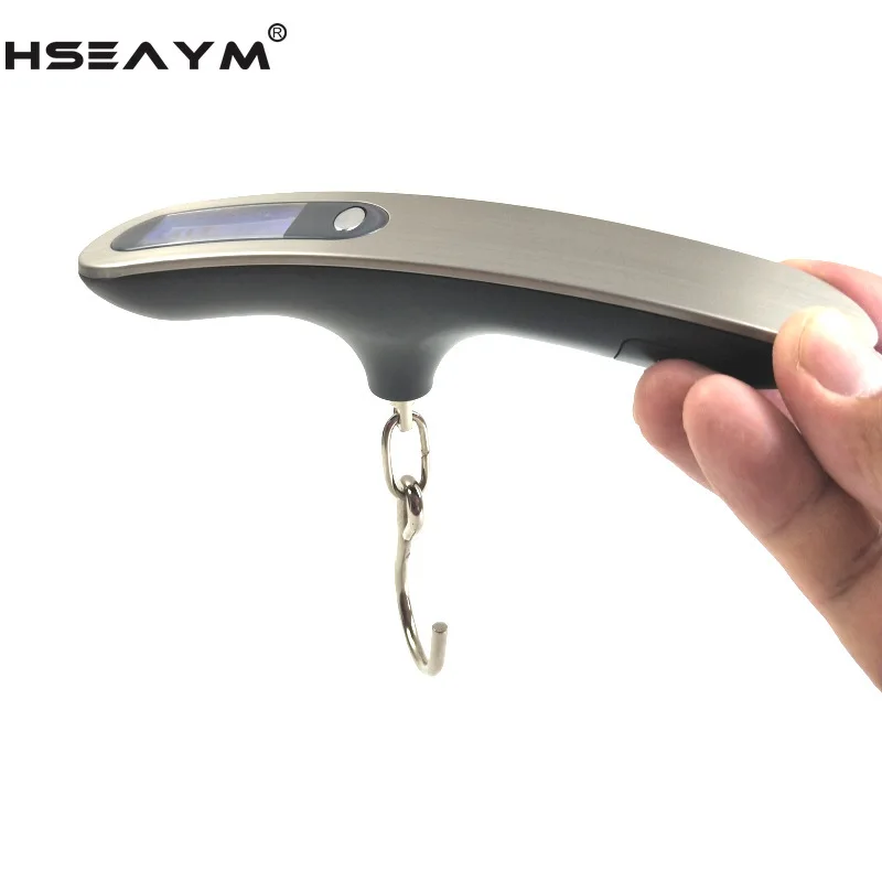 50kg/10g Luggage Scale Portable Electronic Hook Scale Fishing Express Parcel Weighing Scale