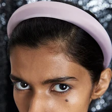 JURAN толстые бархатные женские повязки для волос аксессуары головная повязка модные головные уборы жемчуг широкие пластиковые ленты для волос для женщин