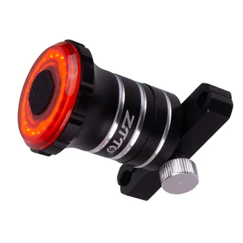 

Bike Tail Light Sensing Rear Light-USB Rechargeable Safety Rear Bicycle Brake Light-High Intensity IPX6 Road Bike Light