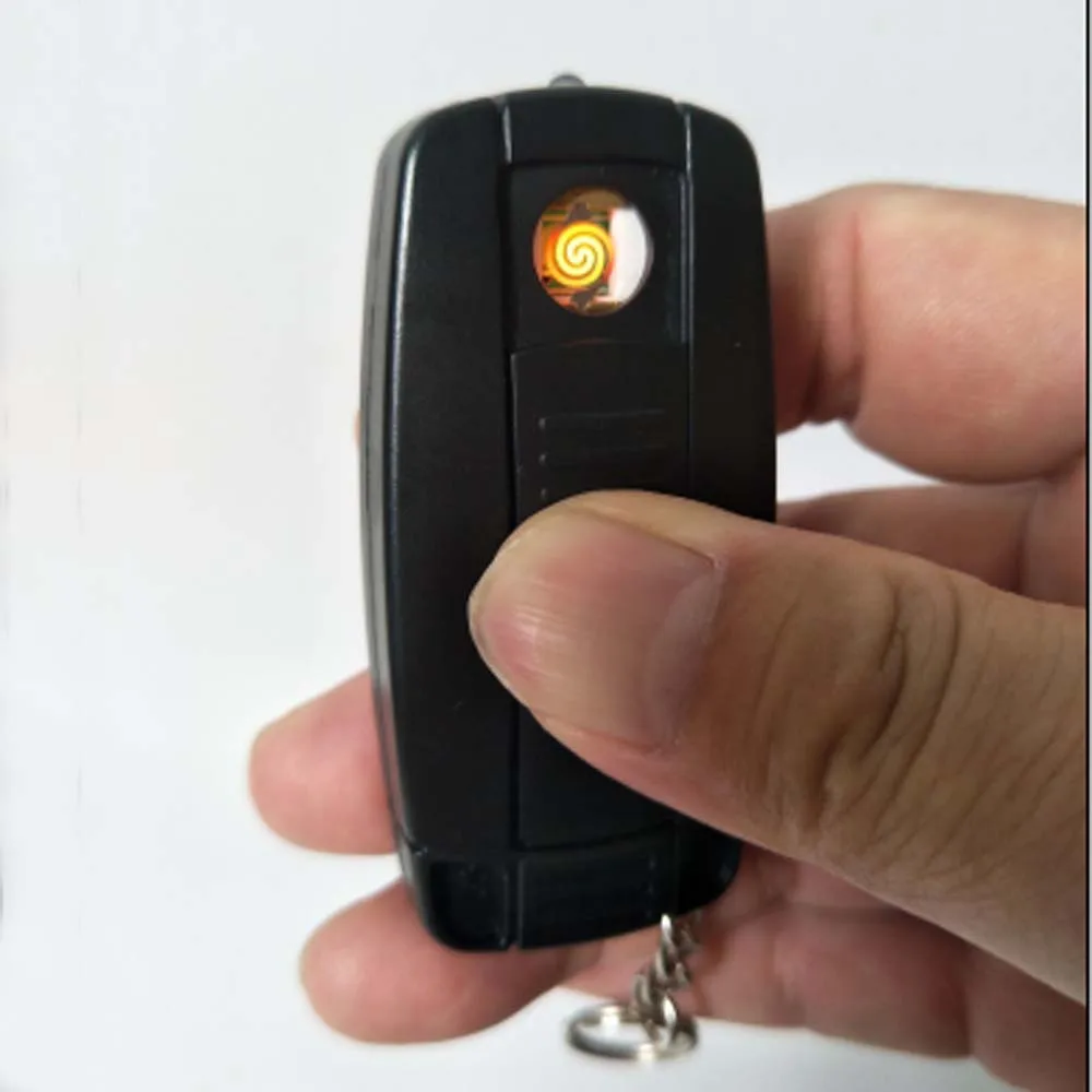 2 шт USB брелок-зажигалка для ключей