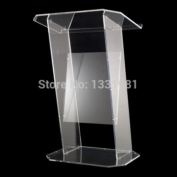 Прозрачный акриловый подиумный лектор от производителя поставки акриловый лектор простой плексиглас Прозрачный акриловый подиумный лектор от производителя поставки акриловый лектор простой плексиглас