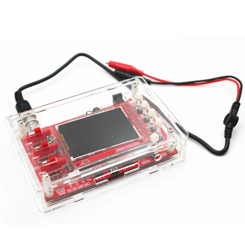 Soldered-DSO-FNIRSI-138-2-4-TFT-Handheld-Pocket-size-Digital-Oscilloscope-Kit-SMD-Soldered-Acrylic