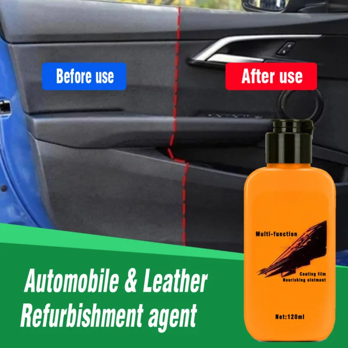 Auto Leather Renovated Coating Paste Maintenance Agent for Seat Center Console 120ml Cleaner TD326