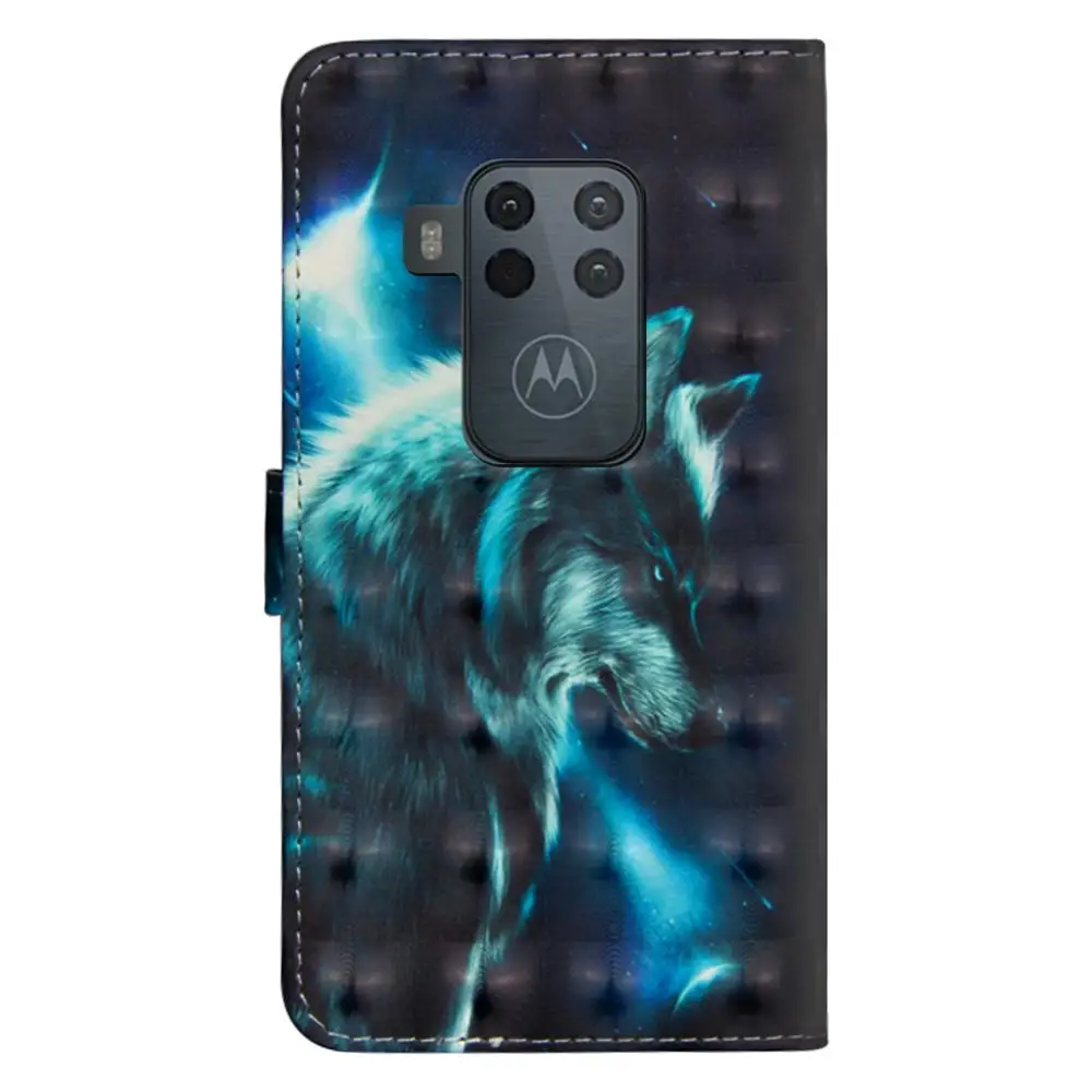 Чехол для Moto One Zoom 6,39 ''с мультяшным рисунком из искусственной кожи, флип-чехол для Motorola One Zoom, кошелек, чехлы для телефонов, чехол s OneZoom