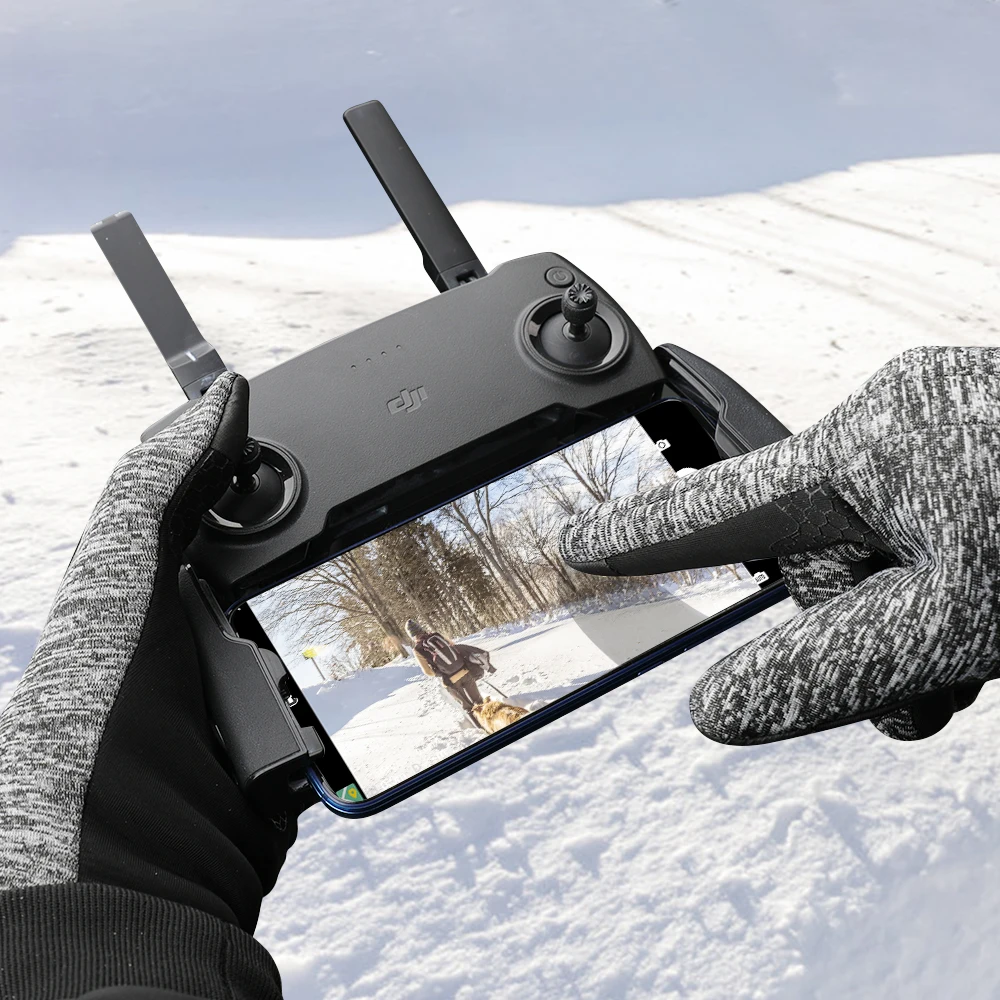 Уличные перчатки для фотографии DJI Mavic Mini Drone ветрозащитные перчатки с сенсорным экраном для DJI Mavic 2 phantom 3 4 аксессуары