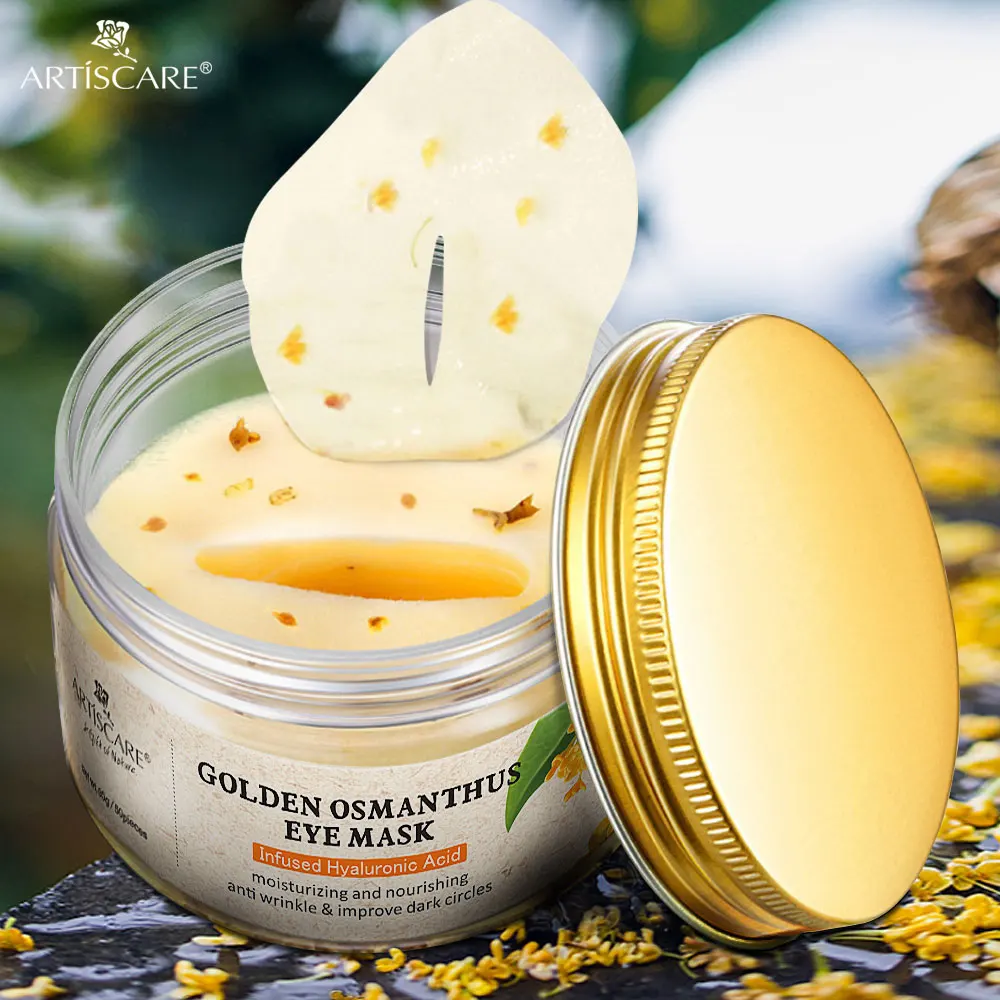 ARTISCARE маска для глаз патчи семена золотого османтуса Fragrans увлажняющий ремонт под
