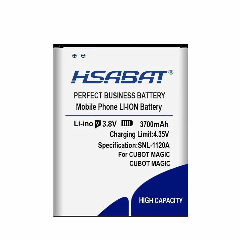 HSABAT 0 цикл 3700 мАч батарея для CUBOT MAGIC высокое качество мобильного телефона запасной аккумулятор